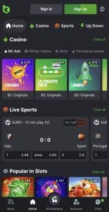BC.GAME - Anonymous Crypto Betting Site