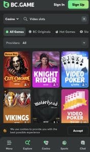 video slots