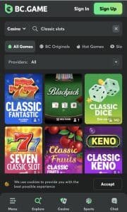 classic slots