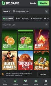 progressive slots