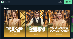 Mega Dice Ethereum Poker