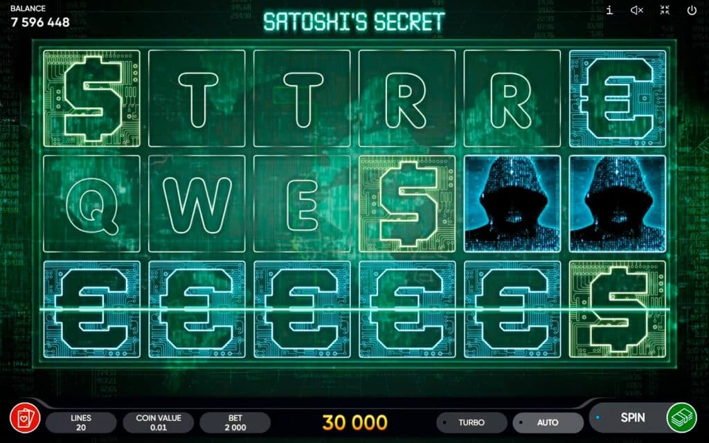 Satoshi's Secret slots