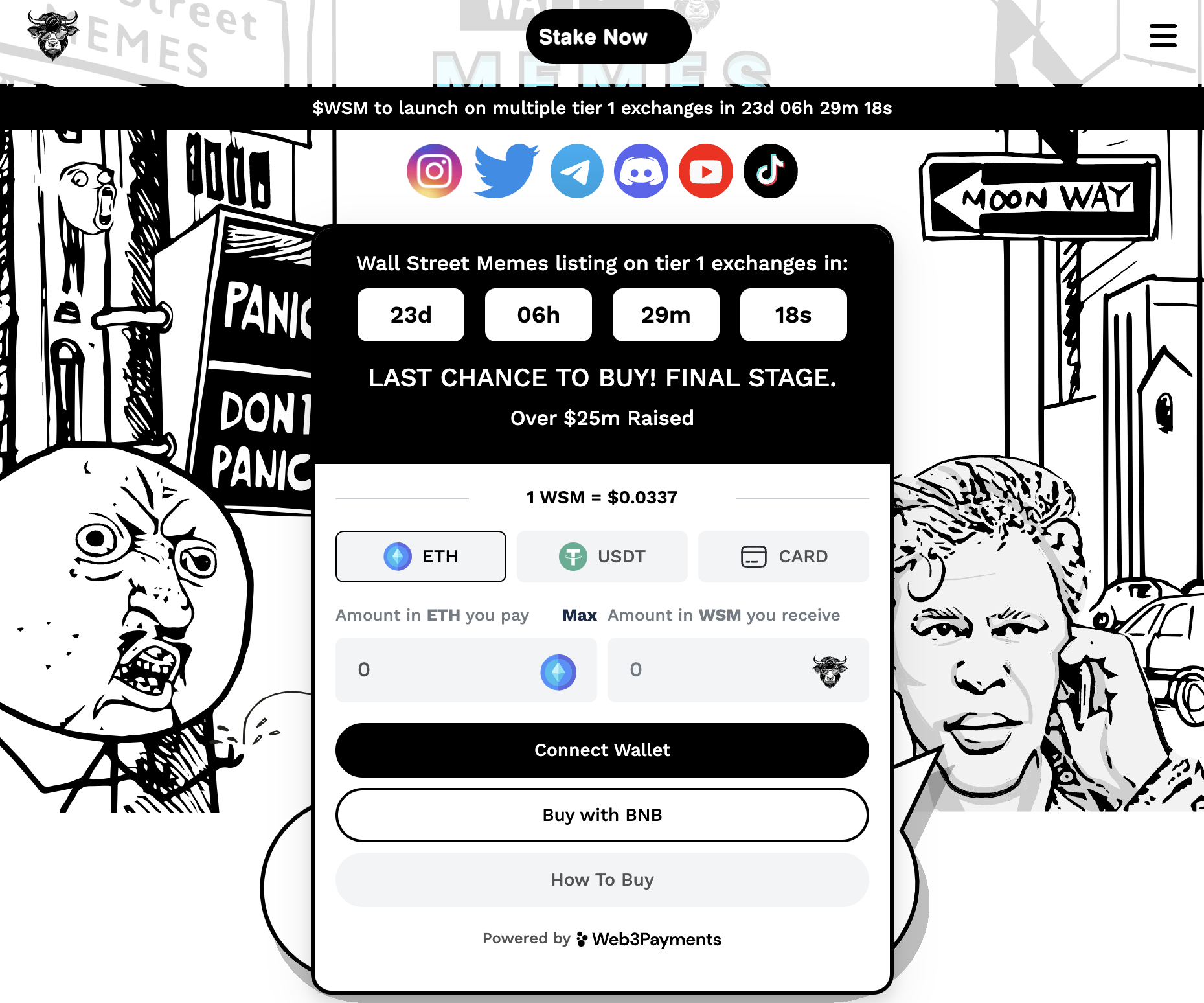 Wall Street Memes Presale Ending Soon
