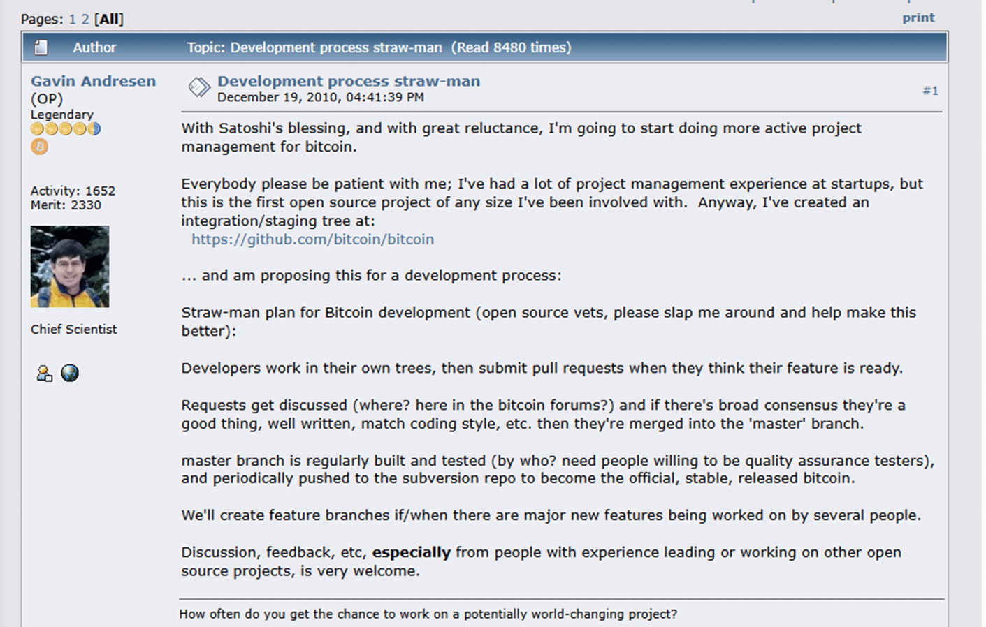 Gavin Andresen Bitcointalk forum
