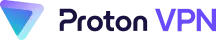 Proton VPN logo.