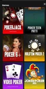 lucky block poker