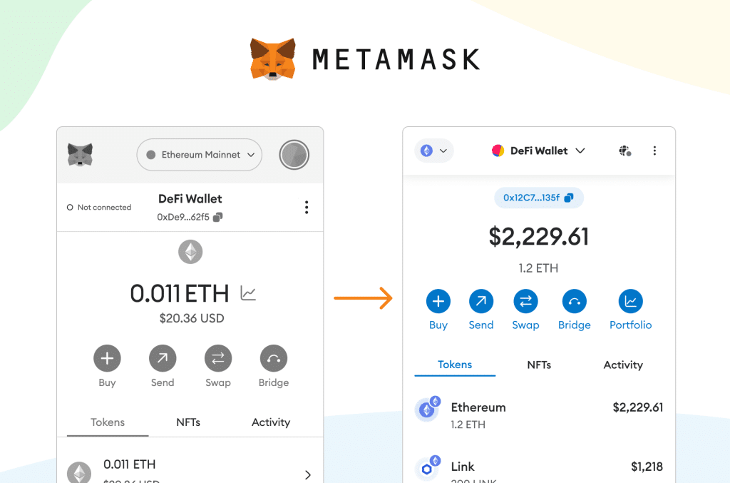 metamask interface
